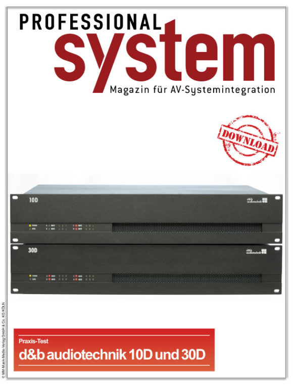 D&b Audiotechnik 10D Und 30D | Professional System