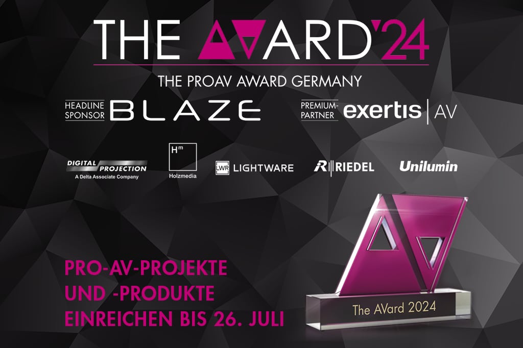 The AVard 24: Jetzt einreichen!