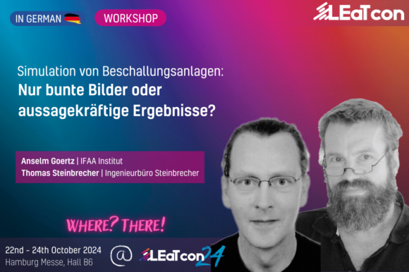 Thomas Steinbrecher und Anselm Goertz auf der LEaT con 24